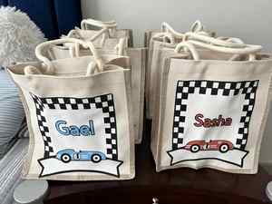 Bolsa de Yute Ecológica Personalizada con Logotipo, para Publicidad, Compras, Bodas, Despedidas de Soltera, Piscina, Necesidades de Damas de Honor - Product Image 3