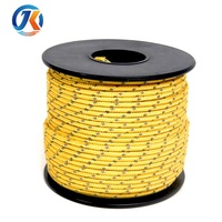 Paracorde fluorescente phosphorescente 2mm-5mm, 2m/3mm/4mm, nylon/PP/Pet, cordes de tente de parachute fluorescentes emballées pour une utilisation facile