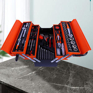 Juego de 85 piezas de herramientas manuales de trinquete y llaves de vaso, directo de fábrica, para coches, motocicletas y bicicletas. - Product Image 3