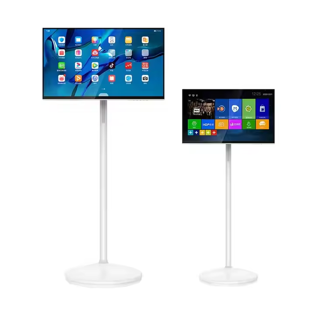 24 Inch Android 12 Portable Tv In-cell Touch Screen Gym Gaming Live Room Smart Tv