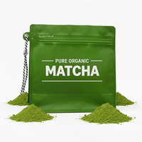 Matcha de qualité supérieure de qualité cérémonielle en gros du Japon, marque privée, 30g, 50g, 100g, poudre de matcha, poudre de thé vert matcha