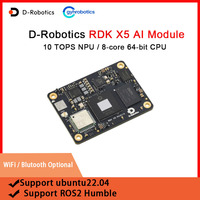Módulo RDK X5 10TOPS NPU Edge AI SoM para IA Incorporada, Controlador SLAM para Robótica ROS2, Computadora de Placa Única SBC