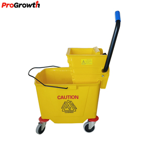 Fournitures commerciales d'hôtel 32L Mop Squeezer Restaurant Entretien ménager Essoreuse à eau Chariot <span class=keywords><strong>de</strong></span> nettoyage Chariot <span class=keywords><strong>de</strong></span> nettoyage Chariot <span class=keywords><strong>de</strong></span> conciergerie - Product Image 2