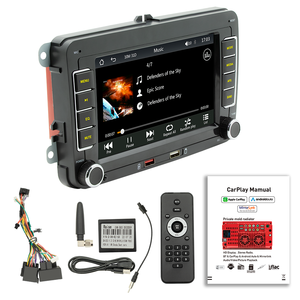 Écran vidéo de voiture 7 pouces pour VW Golf <span class=keywords><strong>Polo</strong></span> Beetle Amarok Touran <span class=keywords><strong>Polo</strong></span> Passat, CarPlay sans fil, Android Auto, audio de voiture - Product Image 1