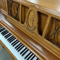 Used Samick SC-300NST Upright Piano Korean Original Stable Warm Tone for Family Daily Practice & Beginner Learning