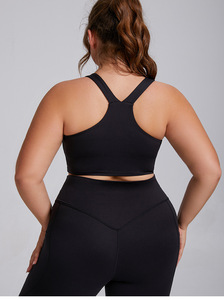 Nuevo Conjunto Deportivo de 2 Piezas para Mujer, Leggings de <span class=keywords><strong>Yoga</strong></span> Transpirables de Alta Calidad, Tallas Grandes, Diseño Sólido y Personalizado - Product Image 2