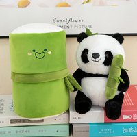 Nouveau produit : Jouet en peluche panda 2-en-1 en bambou avec étui zippé en bambou – Idéal pour les enfants en période des fêtes