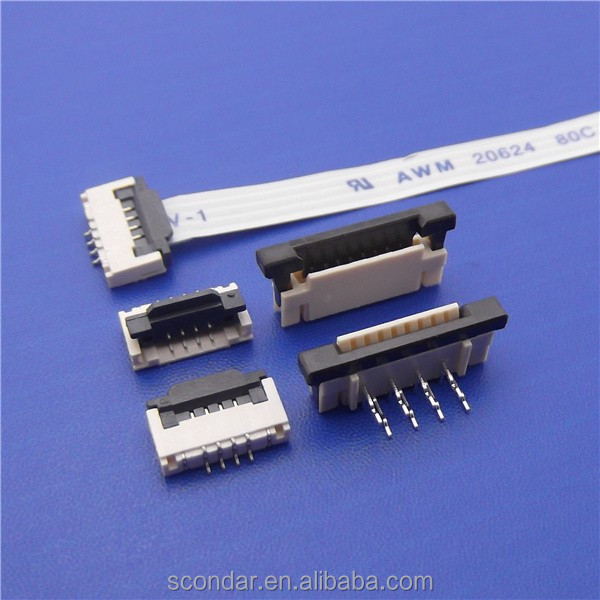 Conector de 18 Pines, conector fpc, cable eléctrico plano Flexible,