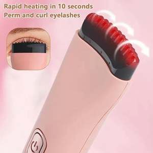 Portable 5D Heating Curling Electric Eyelash Curler 3 Modes Perm Eyelash Curler Heated Eyelash Grafting Long Lasting <b>Makeup</b> <b>Tool</b> - Product Image 4