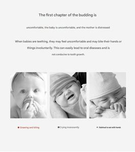 BPA-Free Colorful Silicone Baby Teether Chew Sensory <b>Ring</b> Infant Toddler Pacifiers Special Bag Parts & Accessories for Babies - Product Image 5