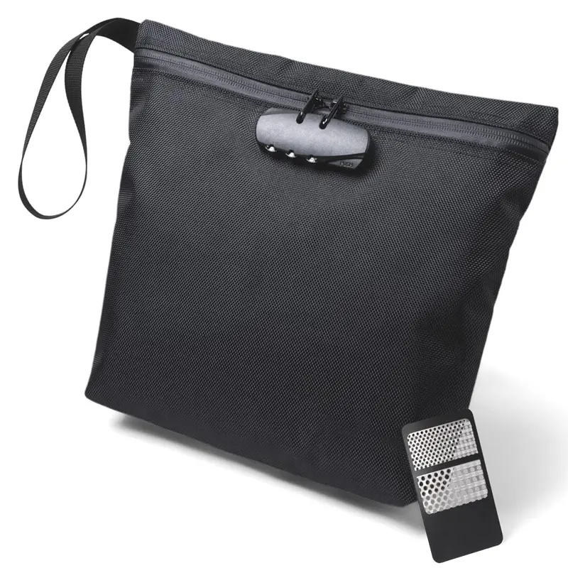 इलेक्ट्रॉनिक पल्स मसाजर स्मेलप्रूफ बैग के लिए केस बैग बड़ा हार्ड ट्रैवल कैरी ऑर्गनाइज़र जिपर बैग