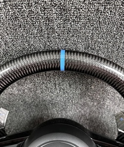 Volante in Fibra di Carbonio Perforato Personalizzato, Vendita Diretta dalla Fabbrica, Compatibile con <span class=keywords><strong>Volkswagen</strong></span> VW <span class=keywords><strong>Golf</strong></span> MK7 Mark 7 R TDI <span class=keywords><strong>TSI</strong></span> - Product Image 3