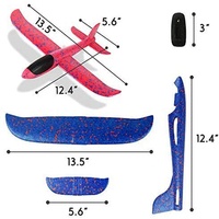 Planeador de espuma, juguetes de avión, Avión de lanzamiento manual, modelo de avión volador, juguetes deportivos para exteriores, 3 modos de vuelo para niños