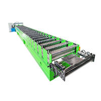 Machine de formage de tôles ondulées pour la fabrication de panneaux de tuiles métalliques pour la construction