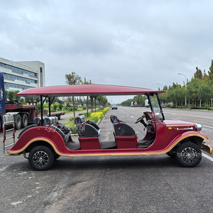 Autobús Turístico Clásico Eléctrico de Lujo 2026 de 8 Plazas para Recorridos en Sitios Turísticos y Resorts - Product Image 4