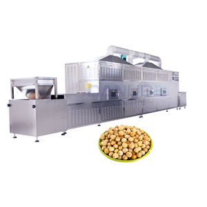 Secadora de microondas de túnel OEM al mejor precio para procesamiento de frutos secos, máquina de esterilización y secado de garbanzos - Product Image 1