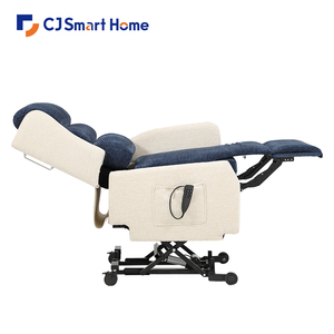 Silla reclinable de elevación vertical profesional para ancianos y ayuda a la movilidad, con tela lavable y batería de larga duración - Product Image 4