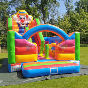 Tobogán inflable comercial de calidad profesional con diseño de rana para niños, castillo inflable para fiestas al aire libre. - Product Image 6