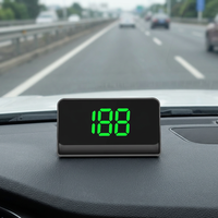 XTX Wins-Novelty W1 Compteur de vitesse GPS universel pour voiture, affichage HUD grand format, KMH, connexion USB, 6 Go de RAM, garantie de 2 ans