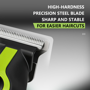 เคเมอิ KM-260 1200mAh เครื่องตัดผมไฟฟ้าแบบมืออาชีพสำหรับผู้ชาย ใบมีดเหล็กคุณภาพสูง 7200RPM มอเตอร์เร็ว เครื่องเล็มเคราไร้สาย - Product Image 3