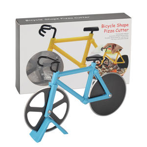 مخزون متاح من أدوات تقطيع البيتزا للمطبخ والخبز بعجلتين غير لاصقة - Product Image 6