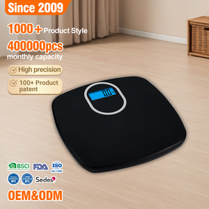 Affichage LED <span class=keywords><strong>personne</strong></span> 180KG avec balance numérique à corps rétro-éclairé bleu - Product Image 1