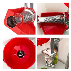 Exprimidor Manual de aleación de <span class=keywords><strong>aluminio</strong></span> para <span class=keywords><strong>cocina</strong></span>, exprimidor Manual de frutas, limón, tomate, verduras, con tazón de carga de gran tamaño - Product Image 3