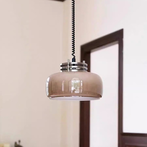 New Nordic Vintage Pendant <b>Light</b> Wabi-Sabi Style Retractable for <b>Dining</b> Room Bedroom Island Japanese Chandeliers Pendant <b>Lights</b> - Product Image 2