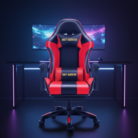 Chaises de jeu ergonomiques modernes personnalisées par le fabricant, best-seller, en cuir PU, style course, chaise de jeu extensible, compatible PS5