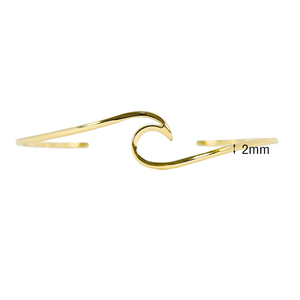 De moda de verano de playa 2mm de alambre de ola de Océano Abierto brazalete pulsera brazalete para las mujeres - Product Image 5