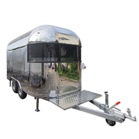 Nouveau design de kiosque à café mobile, camion de restauration rapide, camion de crème glacée à vendre