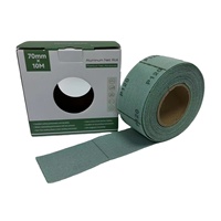 Disques de ponçage OEM sans poussière, dureté moyenne, abrasifs en maille, rouleau de papier abrasif 120 mailles
