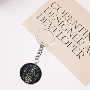 Wowei si può provare <span class=keywords><strong>il</strong></span> portachiavi drago e Dungeon gioco Master metallo portachiavi zaino decorazione accessori - Product Image 4