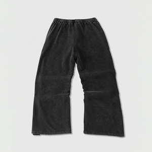 Rainbow Spray Men's Street Print Side Striped Side Zip Loose Wide Leg Sweatpants Goth Pants <strong>Trousers</strong> <strong>Rave</strong> Baggy Hip Hop for Men - Product Image 2