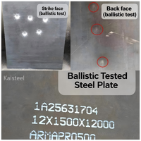 Placa Balística AR500 de 12 mm, Placa AR550, Placa de Acero Protectora ARMAPRO500 550 para Fabricación de Blindaje de Seguridad para Automóviles