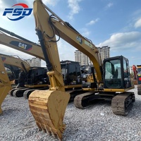 Excavatrice chinoise Cat312d2 à faible consommation de carburant, haute durabilité et entretien facile pour les travaux de terrassement et la construction municipale