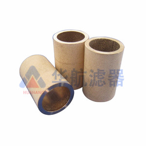 Silenciador de tubo sinterizado de cobre, elemento filtrante, equipo de filtración Industrial, polvo de Metal, polvo de cobre, nueva generación eficiente - Product Image 3