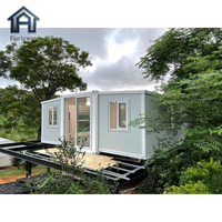 Maison conteneur préfabriquée portable et extensible étanche 40Ft 30Ft 20Ft avec cuisine intégrée, pour expédition et habitation, Casas Prefabricadas