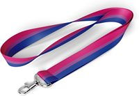Lanière de drapeau de la fierté LGBTQIA, insigne bisexuel gay pour événement transgenre allié droit
