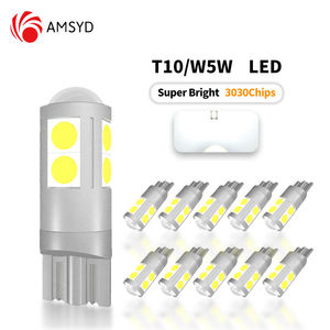 ไฟแต่งรถยนต์ T10 3030 9 SMD 9smd W5W Canbus ป้องกันไฟแจ้งเตือนความผิดพลาด ไม่จำกัดขั้ว ไฟท้าย ไฟเลี้ยว ไฟส่องป้ายทะเบียน 12V - Product Image 6