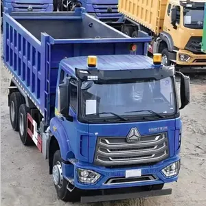 Güvenilir tedarikçi 6*4 kullanılan damperli 12 tekerlekli damperli kamyon Sinotruck 440hp DAMPERLİ KAMYON satışa