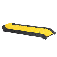 1 2 3 4 5 fentes en caoutchouc pvc pour fils ralentisseur rampe de câble housse de protection robuste tuyau rail protecteur correcteur pont