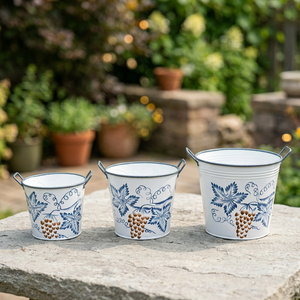 Ensemble de 3 pots en émail - Product Image 4