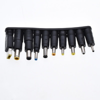 Chargeur universel pour ordinateur portable 10 pièces par ensemble femelle 5.5*2.1mm vers DC Pin Jack Converter Adapters