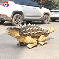 Fabrikgefertigter, elektrischer, animatronischer Roboter-Baby-Dinosaurierhund für den Außenbereich und Freizeitparks