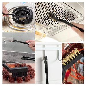 3 pcs mini dây Brushes Set <span class=keywords><strong>Nylon</strong></span> Brass dây thép không gỉ xe máy công cụ 3in1 hội thảo Bush <span class=keywords><strong>Kit</strong></span> - Product Image 5