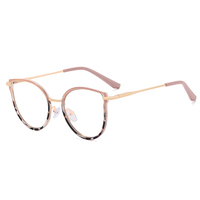 MS 81113 Fashion Large Frame TR90 Lunettes Nouvelles Femmes Anti-Lumière Bleue Cadre Optique Affichage Logo Personnalisé