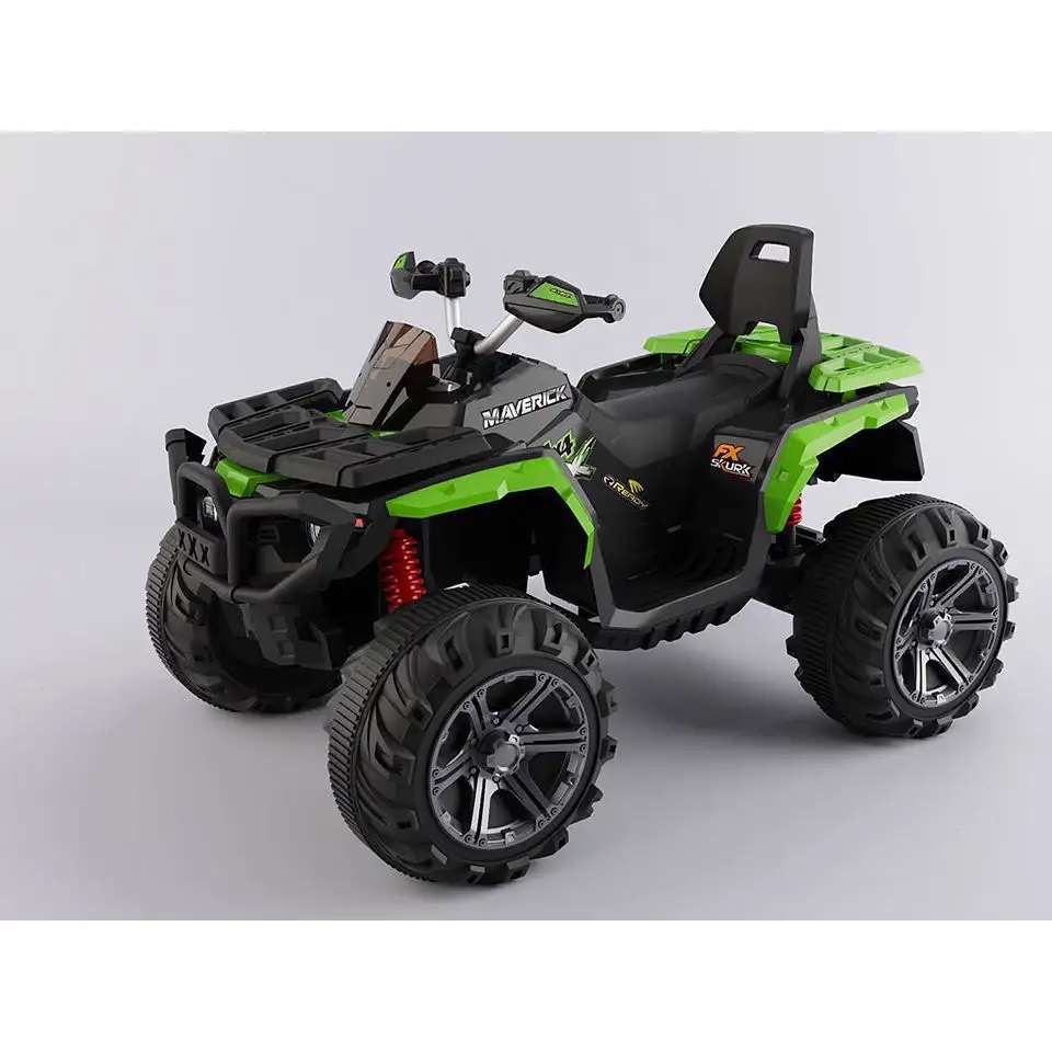 2023 Hot selling electric large ATV ride on cars for kids with enhanced shock absorption toys 12v