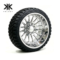 Nouvelles jantes monobloc en alliage d'aluminium forgé 6061 T6, finition chrome intégral, à rayons profonds en Y, multi-rayons, poli miroir, légères, 18-24 pouces