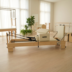 Máquina Reformer Comercial de Madera Laminada de Arce para Uso en Estudios de Pilates, Color Personalizado, Suministro de Fábrica - Product Image 1